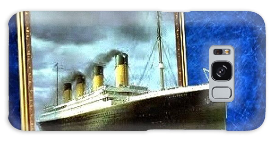 Outcolored Galaxy Case featuring the photograph Titanic, The Ship Of Dreams by Luis Alberto