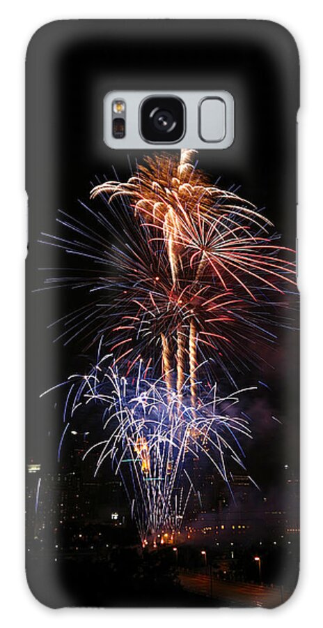 Fireworks Galaxy Case featuring the photograph Tower of Fire Power by Hermes Fine Art