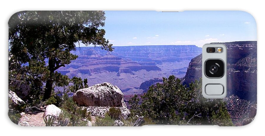 Grand Canyon Galaxy Case featuring the photograph Trail to the Canyon by Dany Lison