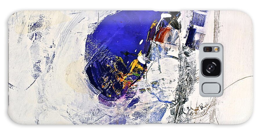 Abstract Paintings Galaxy Case featuring the painting Trapped In 88 by Cliff Spohn