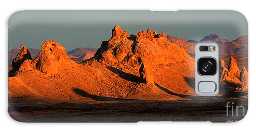 Trona Galaxy Case featuring the photograph Trona Pinnacles Panorama by Bob Christopher