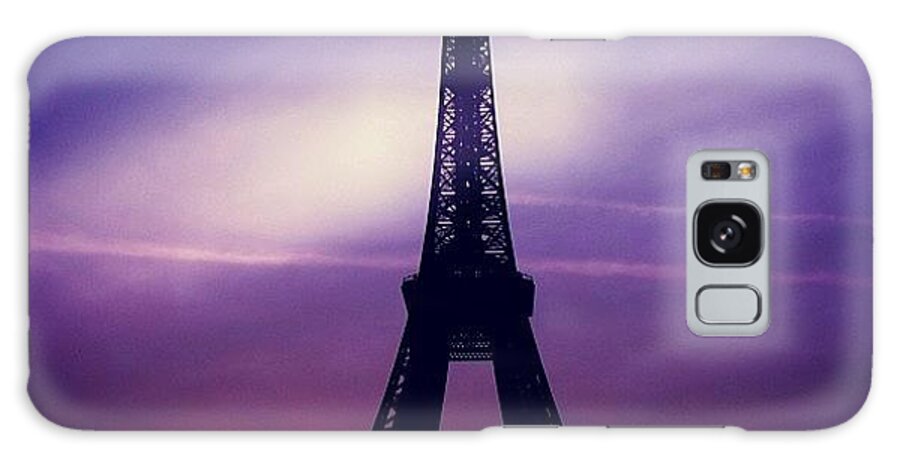 Paris Galaxy Case featuring the photograph Trying Some New Edits. #paris #france by Jen Hernandez