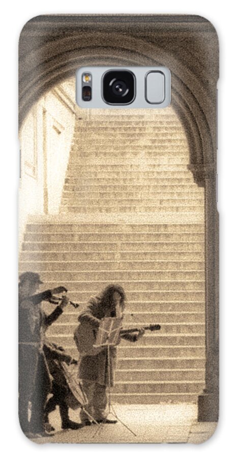 Musician Galaxy Case featuring the photograph Underground Music by Mark Forte