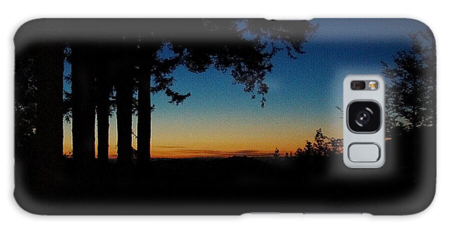 Pfeiffer Beach Galaxy Case featuring the photograph 'Ventana Sunset' by PJQandFriends Photography