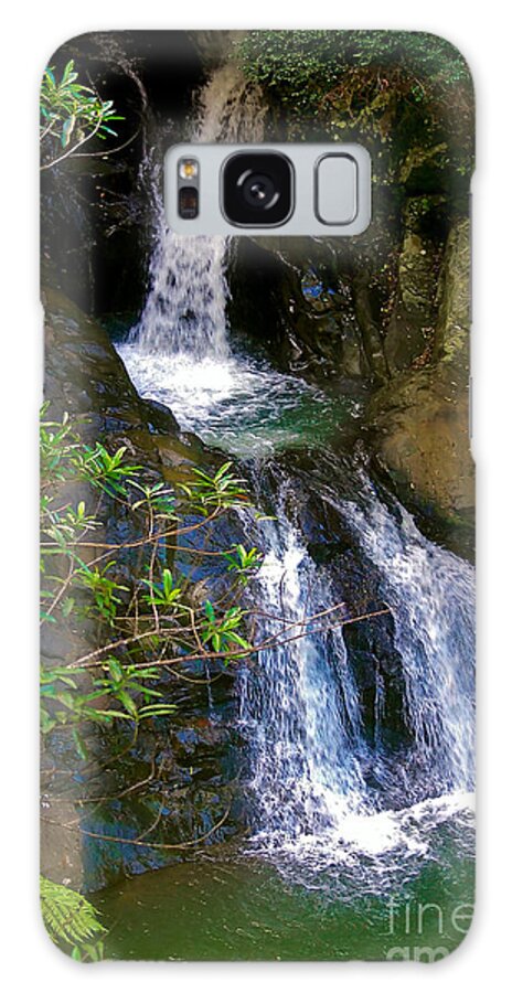Queensland Galaxy Case featuring the photograph Waterfall in the Currumbin Valley by Blair Stuart