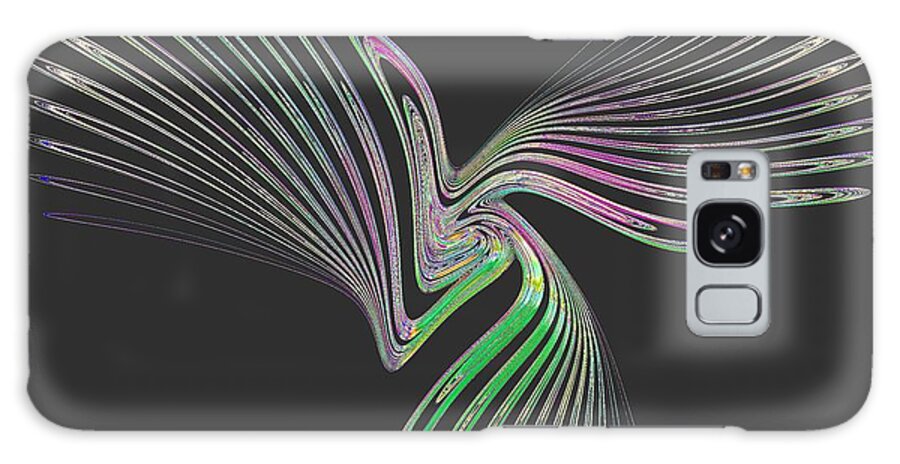 Wing Galaxy Case featuring the digital art Wings of Icarus by Leslie Revels