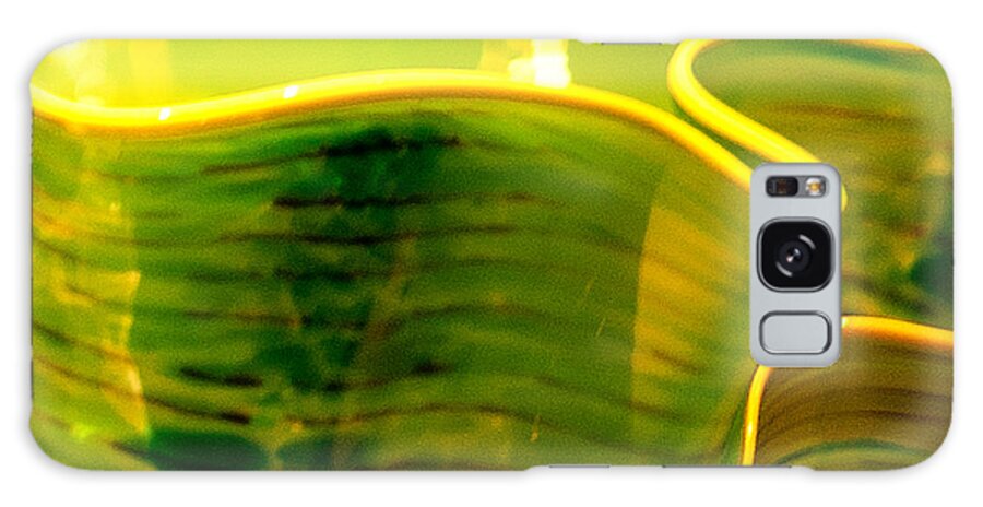 Photographs Galaxy Case featuring the photograph Yellow and Green by Artist and Photographer Laura Wrede