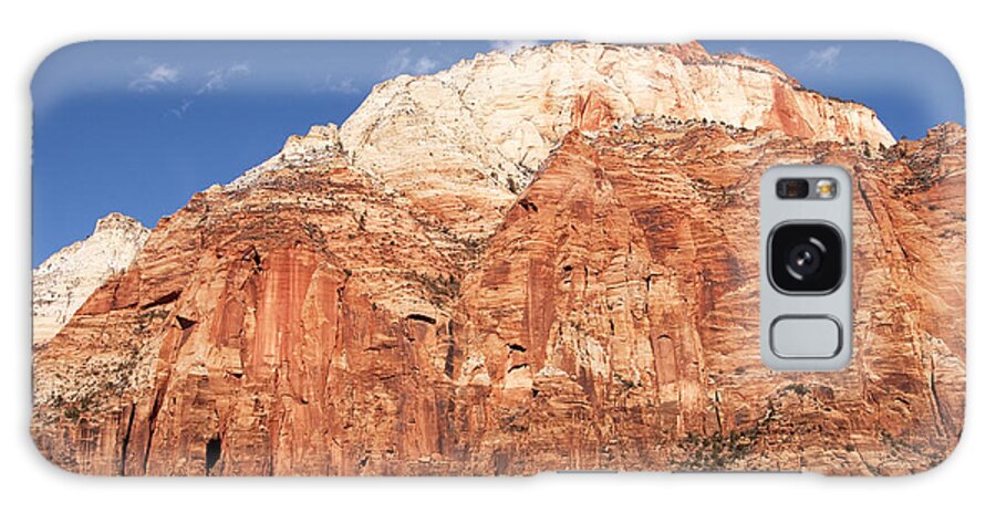 Zion National Park Galaxy Case featuring the photograph Zion Red Rock by Bob and Nancy Kendrick