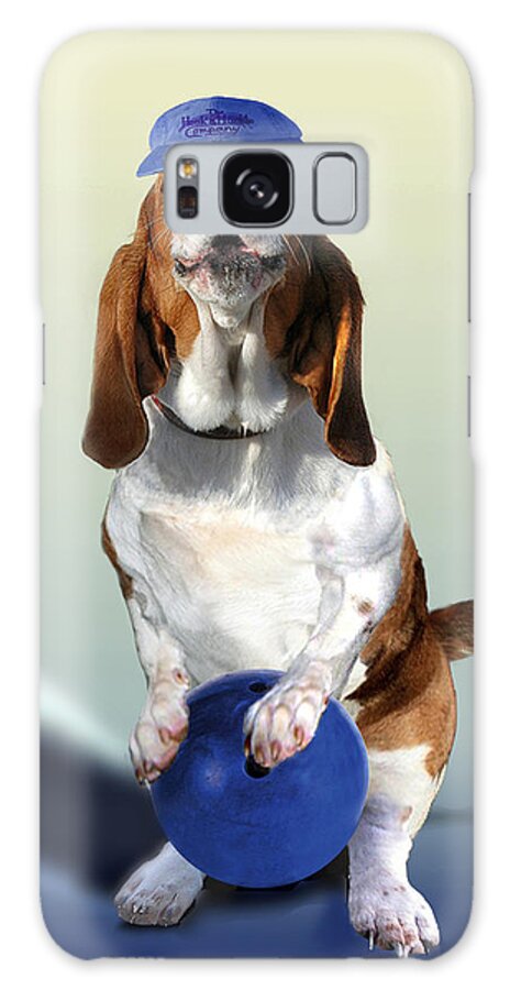 Animal Galaxy Case featuring the painting Bowling Hound by Regina Femrite