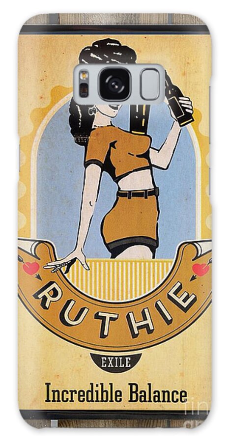 Ruthie Exile Brewing Beer Liquor Alcohol Metal Sign Galaxy Case featuring the photograph  Ruthie Exile 8078 by Ken DePue