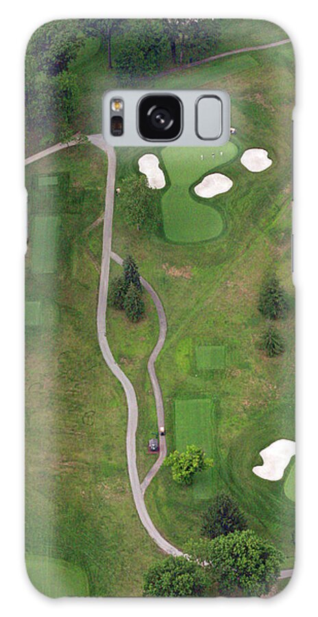 Sunnybrook Galaxy Case featuring the photograph 15th Hole Sunnybrook Golf Club by Duncan Pearson