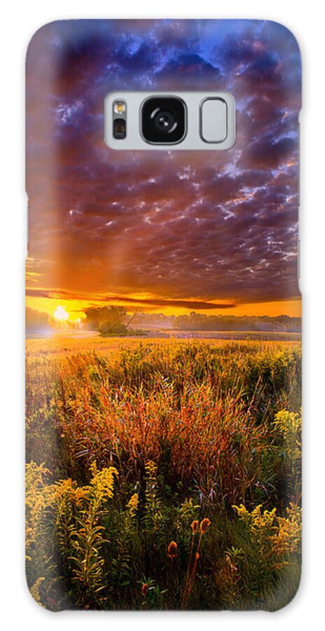 Life Galaxy S8 Case featuring the photograph A Drifting Kiss #1 by Phil Koch