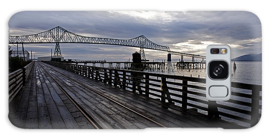 Landscape Galaxy Case featuring the photograph Astoria-Megler Bridge 4 #1 by Lee Santa