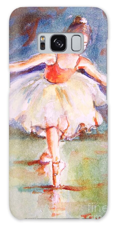 Ballerina Galaxy Case featuring the painting Ballerina 1 #1 by Joyce Guariglia