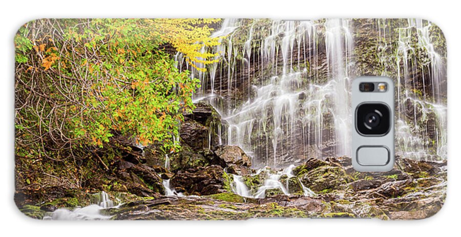 Beaver Brook Falls Galaxy Case featuring the photograph Beaver Brook Falls #2 by Jatin Thakkar