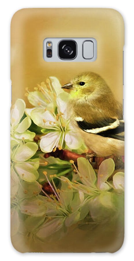 American Galaxy Case featuring the photograph Blooming Finch #1 by Lana Trussell