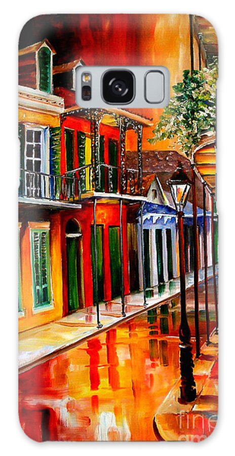 New Orleans Galaxy Case featuring the painting Bold Vieux Carre #1 by Diane Millsap