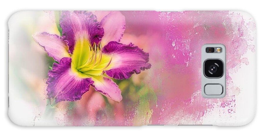 Lily Galaxy S8 Case featuring the photograph Bright Lily #1 by Ches Black