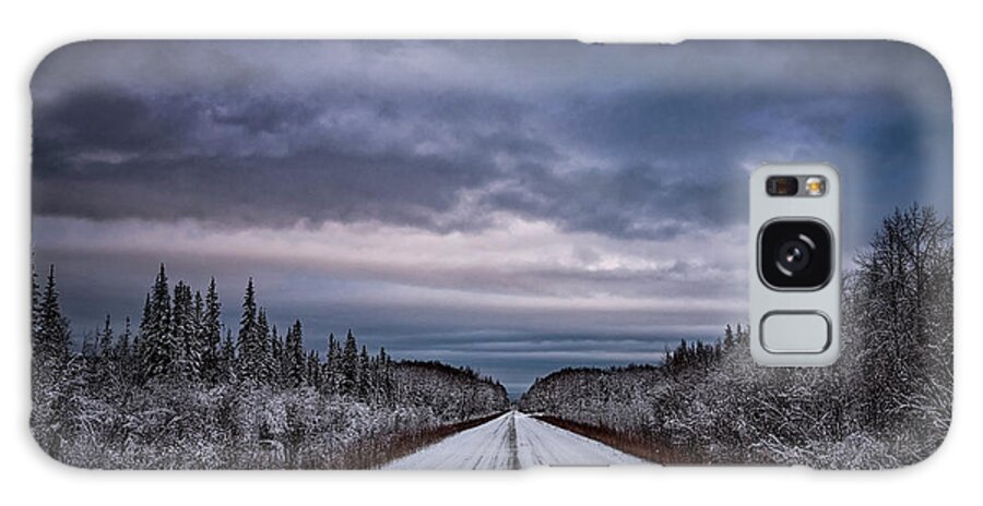 Chena Hot Springs Galaxy Case featuring the photograph Chena Hot Springs Road #1 by Robert Fawcett