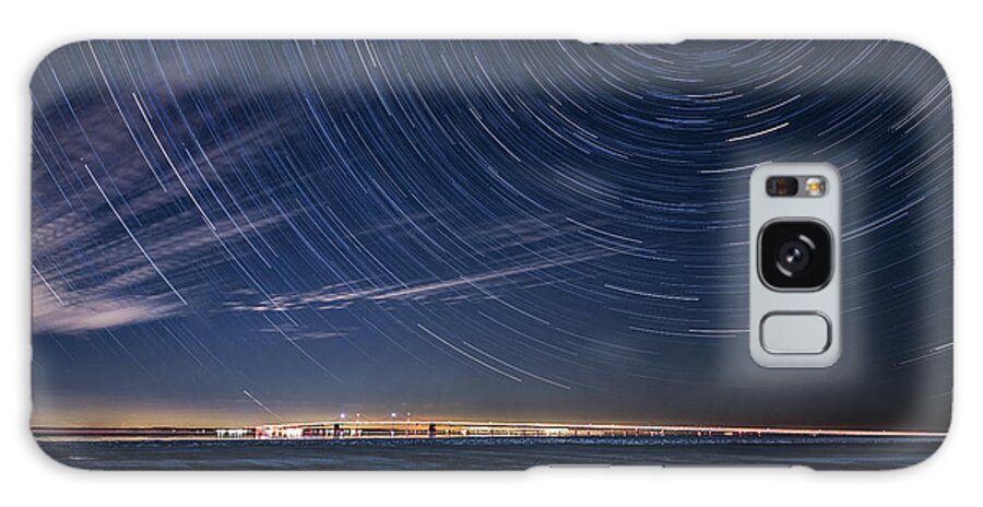 Maryland Galaxy Case featuring the photograph Chesapeake Bay On Ice #2 by Robert Fawcett