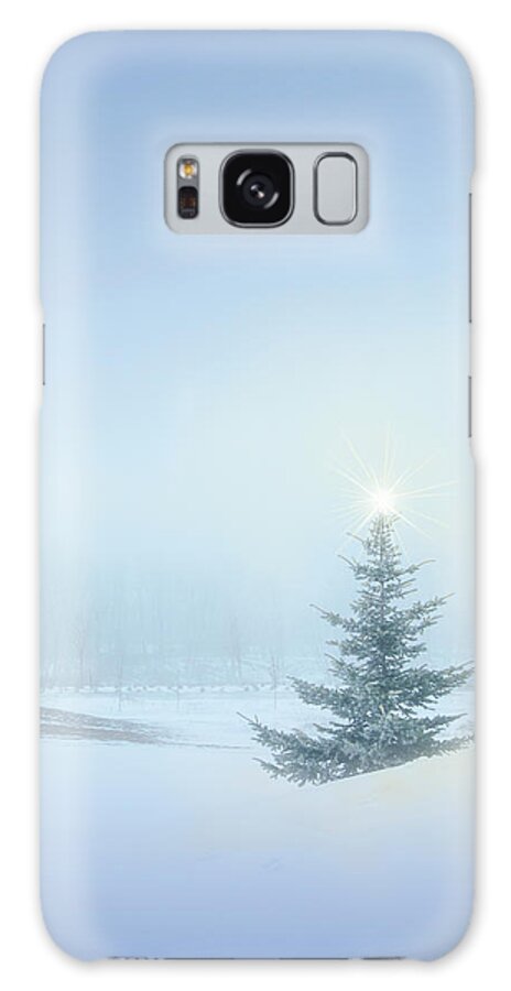 Winter Galaxy Case featuring the photograph Christmas Spirit #1 by Sandra Parlow