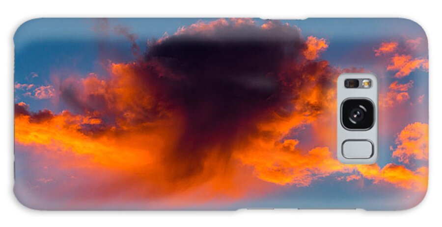 Clouds Galaxy Case featuring the photograph Clouds of Sunset #1 by Tommy Farnsworth