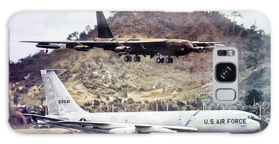 Aviation Galaxy Case featuring the digital art Coming Home by Peter Chilelli