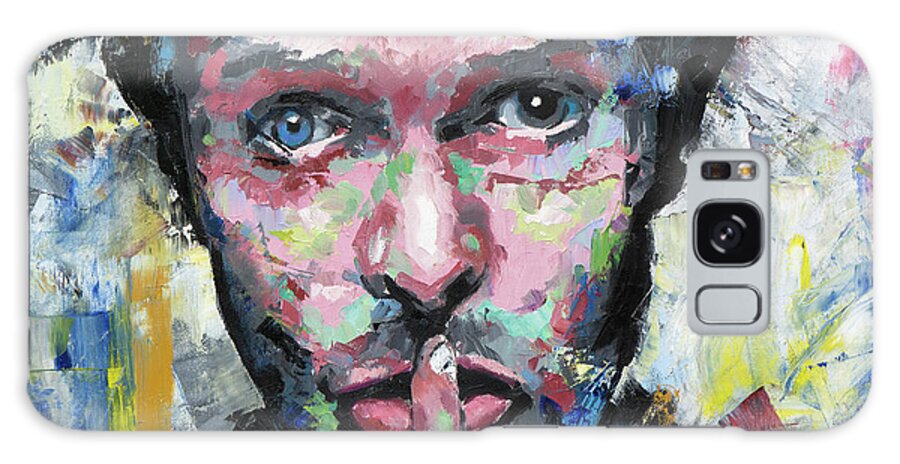 David Galaxy Case featuring the painting David Bowie IV by Richard Day