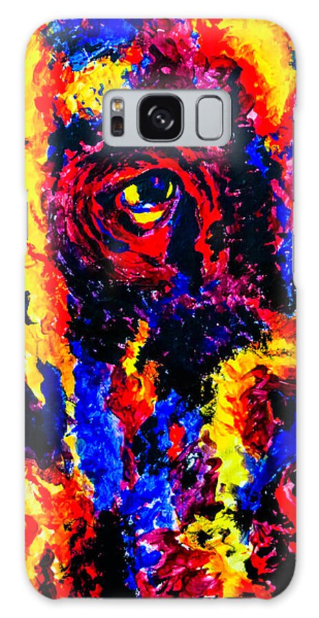 Dog Galaxy Case featuring the painting Dream Dog by Artsy Gypsy