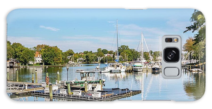 Maryland Galaxy Case featuring the photograph Early Fall Day on Spa Creek by Charles Kraus