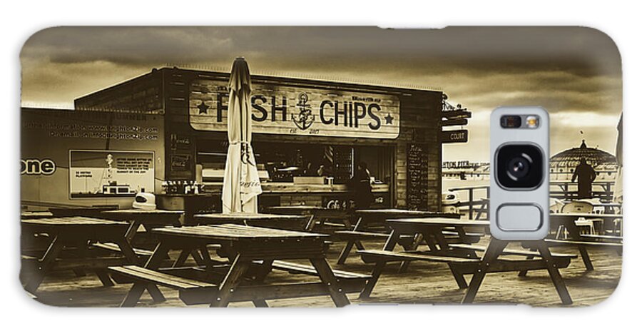 Brighton Galaxy Case featuring the photograph Fish And Chips #1 by Mountain Dreams