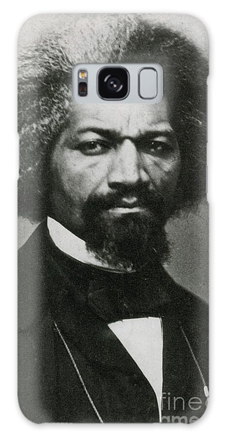 History Galaxy Case featuring the photograph Frederick Douglass, African-american #1 by Photo Researchers