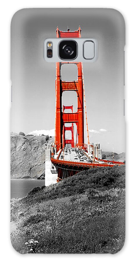 City Galaxy Case featuring the photograph Golden Gate by Greg Fortier