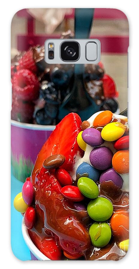 Sundaes Galaxy Case featuring the photograph Happy Health Food by Diana Rajala