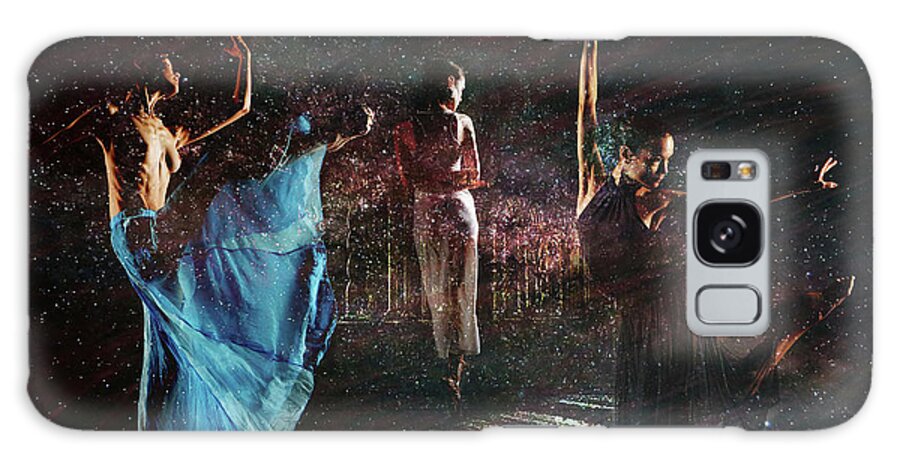 Ballet Galaxy Case featuring the digital art Heavenly Dance by Mel Beasley