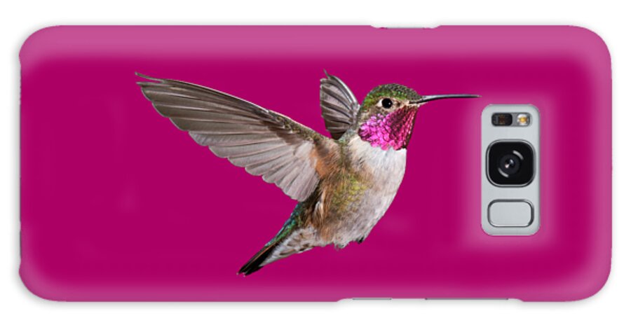 Hummingbird Galaxy Case featuring the painting Hummer all items by Herb Strobino