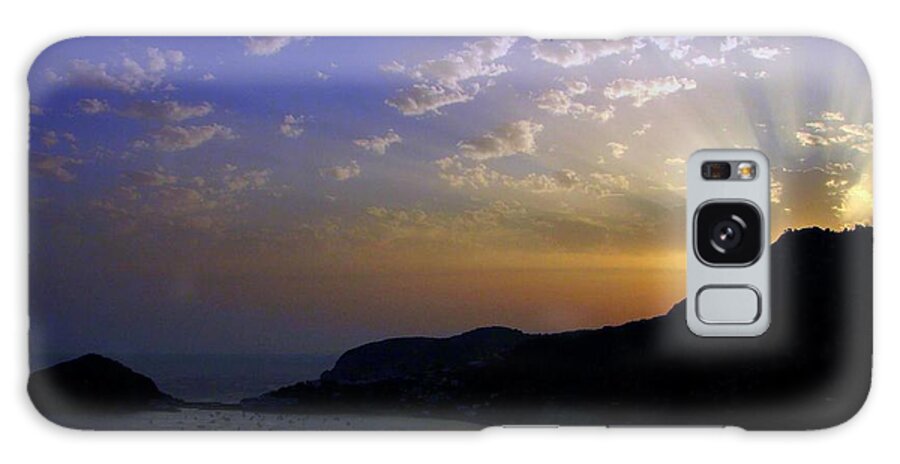 Sunset Galaxy Case featuring the photograph Ischia Awakens by Patrick Witz