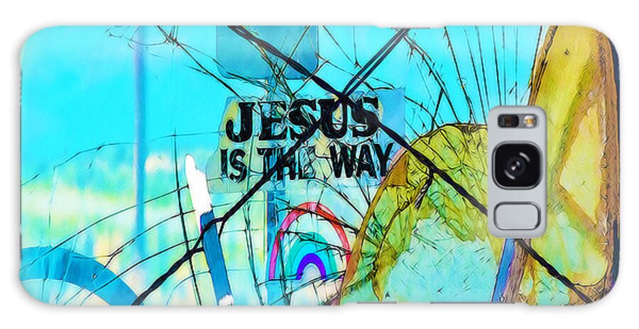 Jesus Galaxy S8 Case featuring the photograph Jesus is the Way #1 by Terry Fiala