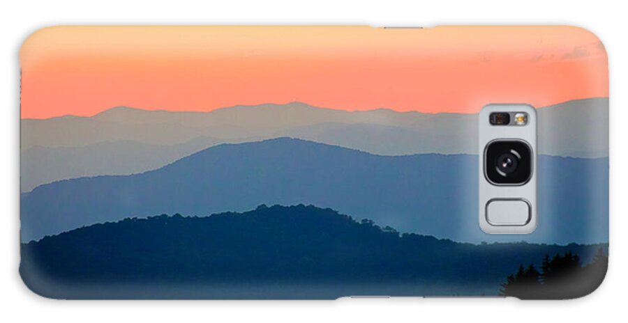 Blue Ridge Galaxy Case featuring the photograph Layers #1 by William Wetmore