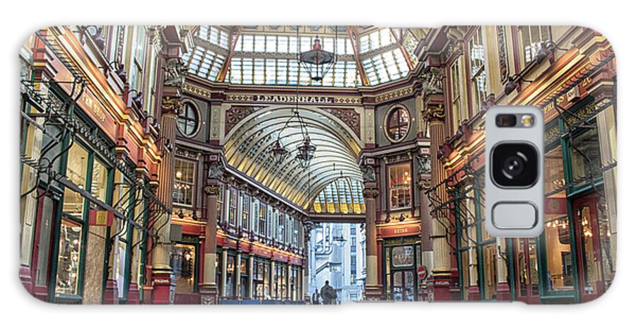 Market Galaxy Case featuring the photograph Leadenhall Market #1 by Martin Newman