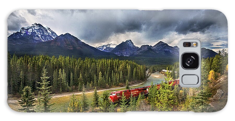 Morant's Curve Galaxy Case featuring the photograph Long Train Running #1 by John Poon