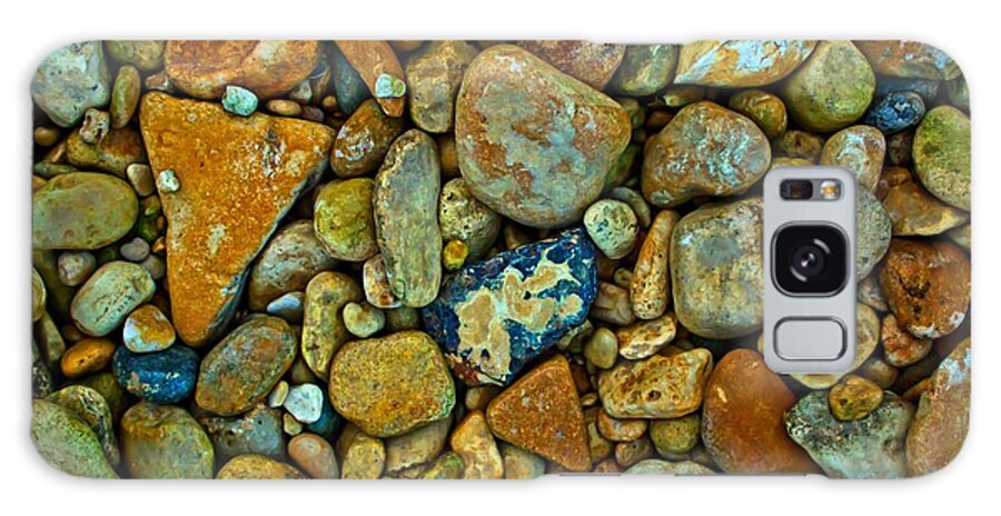 Medina River Rocks Galaxy S8 Case featuring the photograph River Rocks by Michael Tidwell