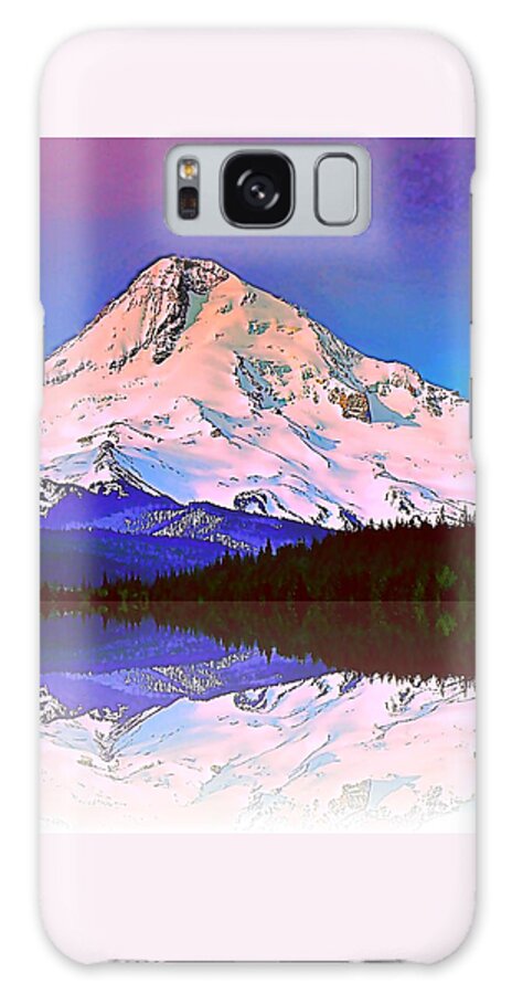 Oregon Galaxy Case featuring the photograph Mt. Hood #4 by Steve Warnstaff