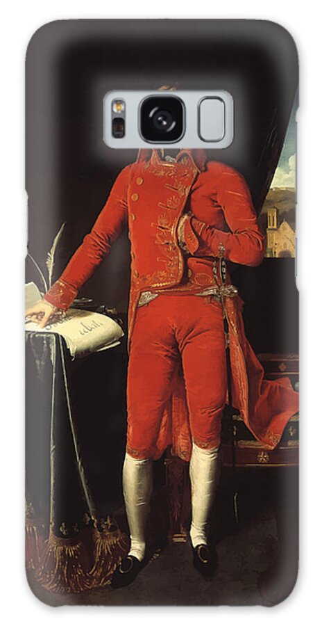 Napoleon Galaxy Case featuring the painting Napoleon Bonaparte by War Is Hell Store