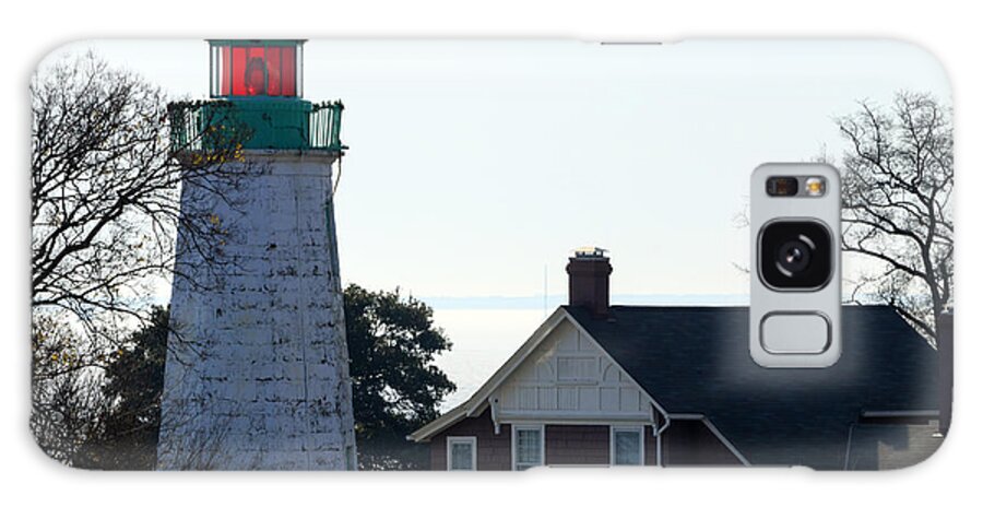 Old Galaxy Case featuring the photograph Old Point Comfort Lighthouse #1 by Travis Rogers