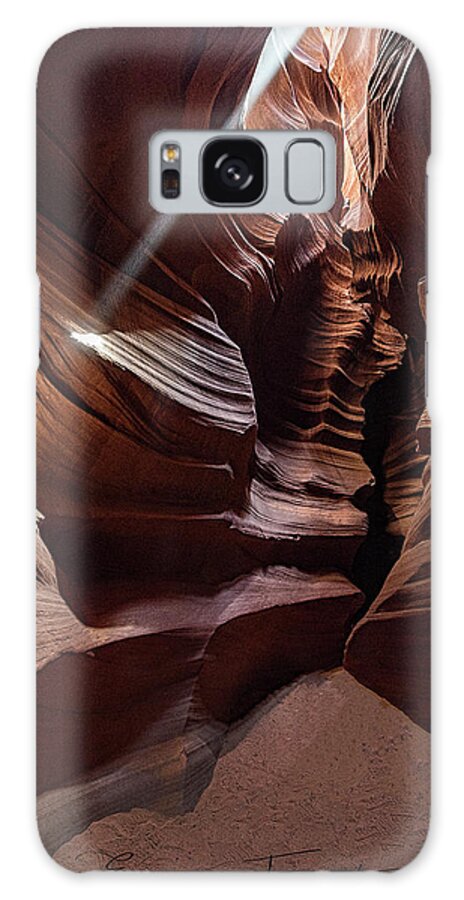 Antelope Canyon Galaxy Case featuring the photograph Ray of Light #1 by Erika Fawcett