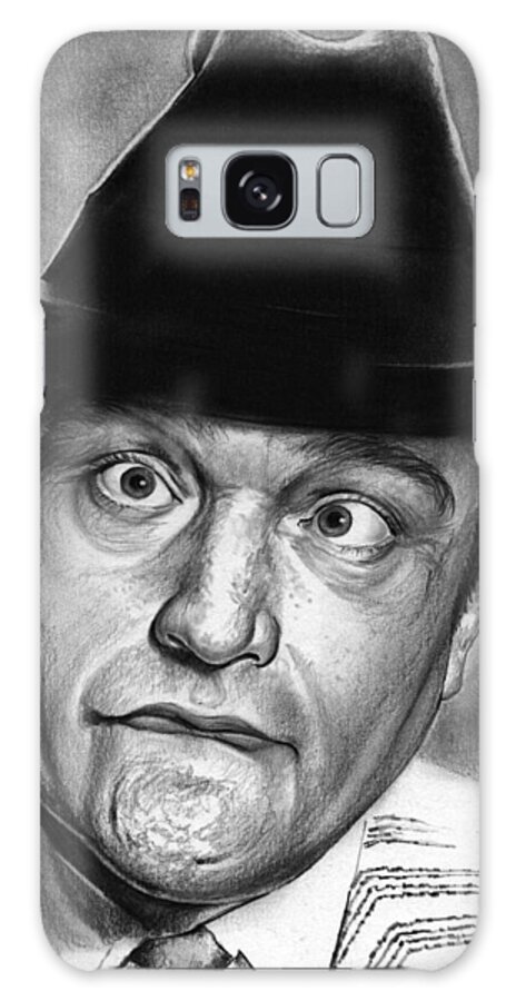 Celebrity Galaxy Case featuring the drawing Red Skelton #1 by Greg Joens
