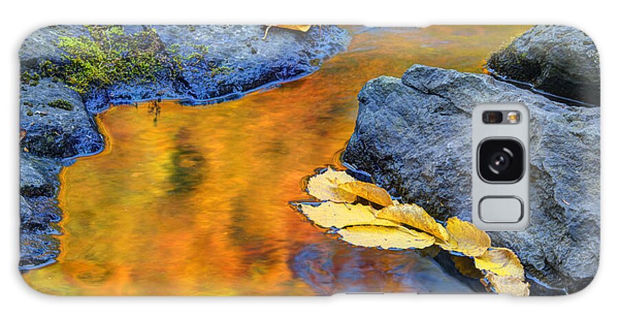 Autumn Galaxy Case featuring the photograph Reflections #1 by Eggers Photography