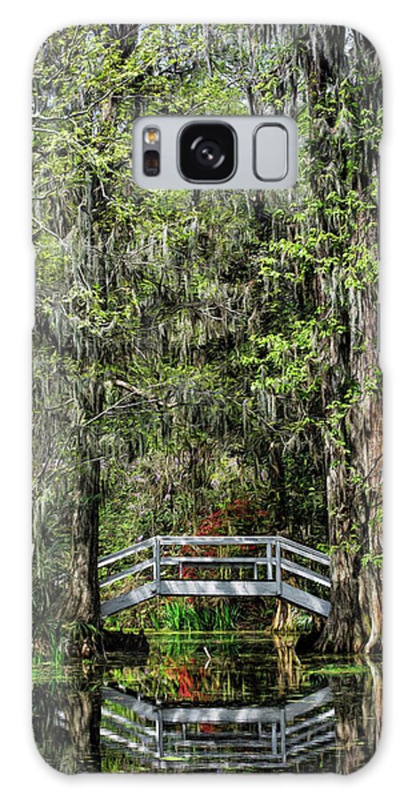 Swamp Galaxy Case featuring the photograph Reflections #1 by Erika Fawcett