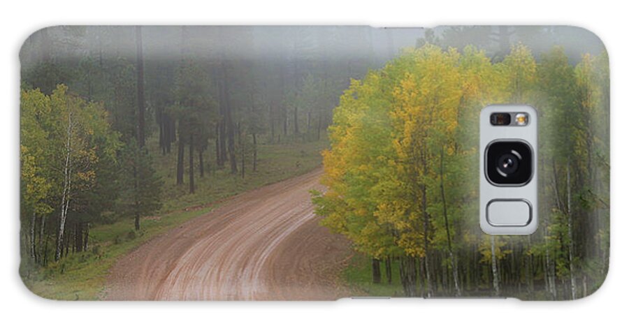 Galaxy Case featuring the photograph Rim Road #1 by Matalyn Gardner